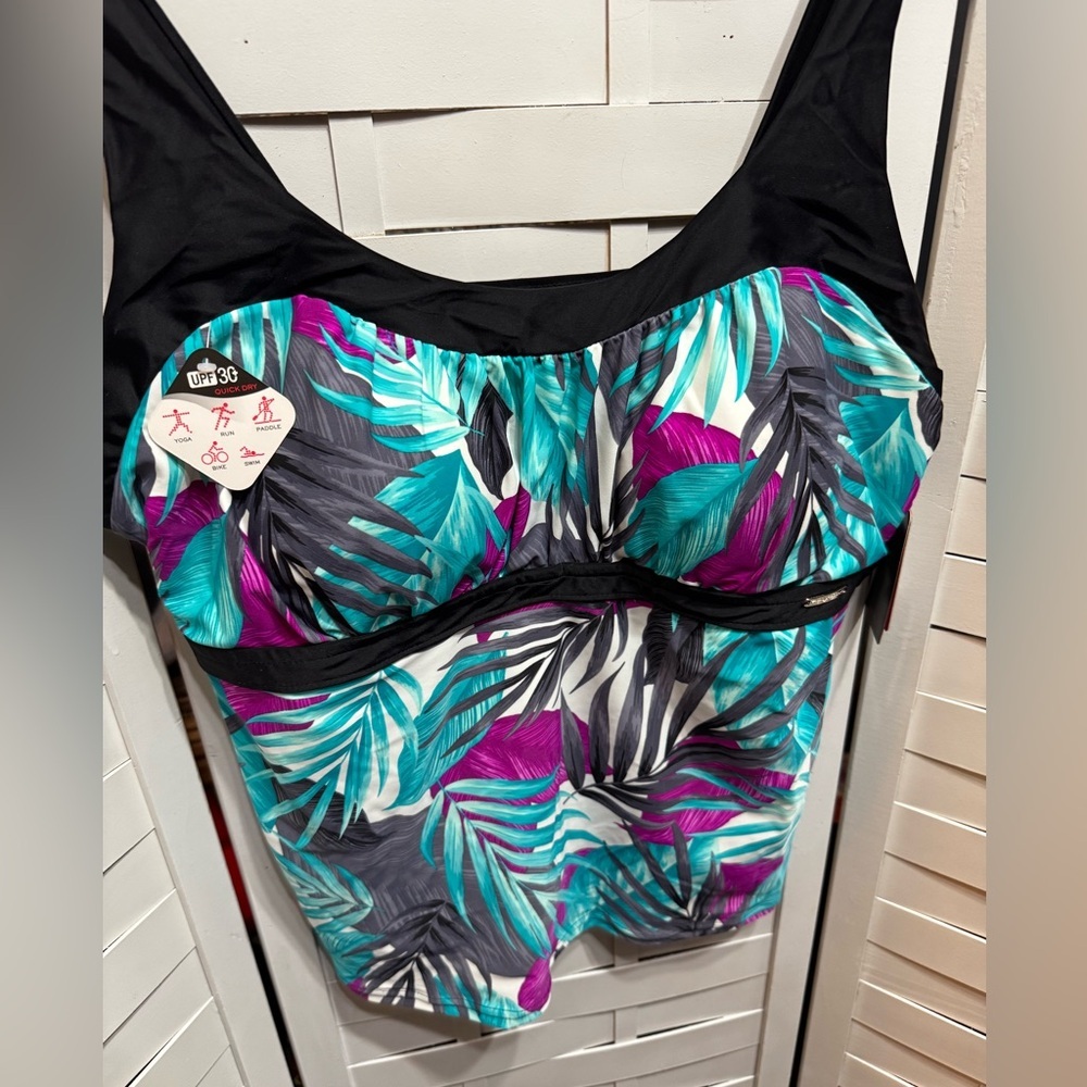 NWT ZEROXPOSUR Canopy Peasant Tank - Picture 3 of 6